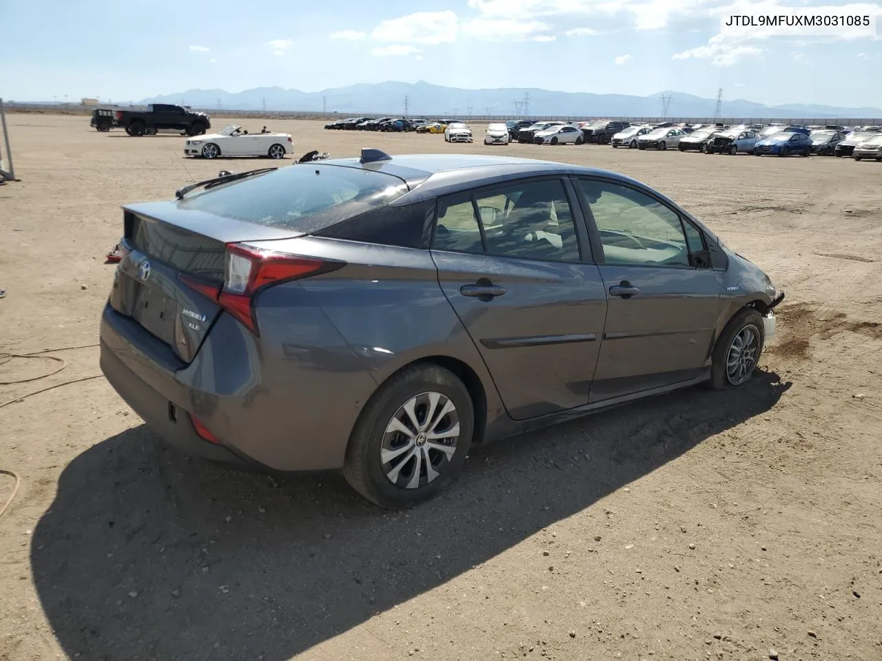 JTDL9MFUXM3031085 2021 Toyota Prius Le