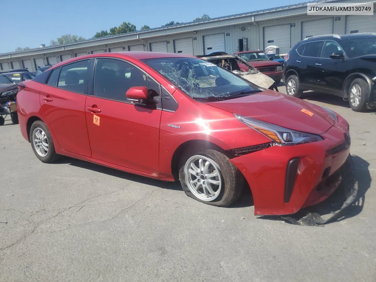 2021 Toyota Prius Special Edition VIN: JTDKAMFUXM3130749 Lot: 70801534