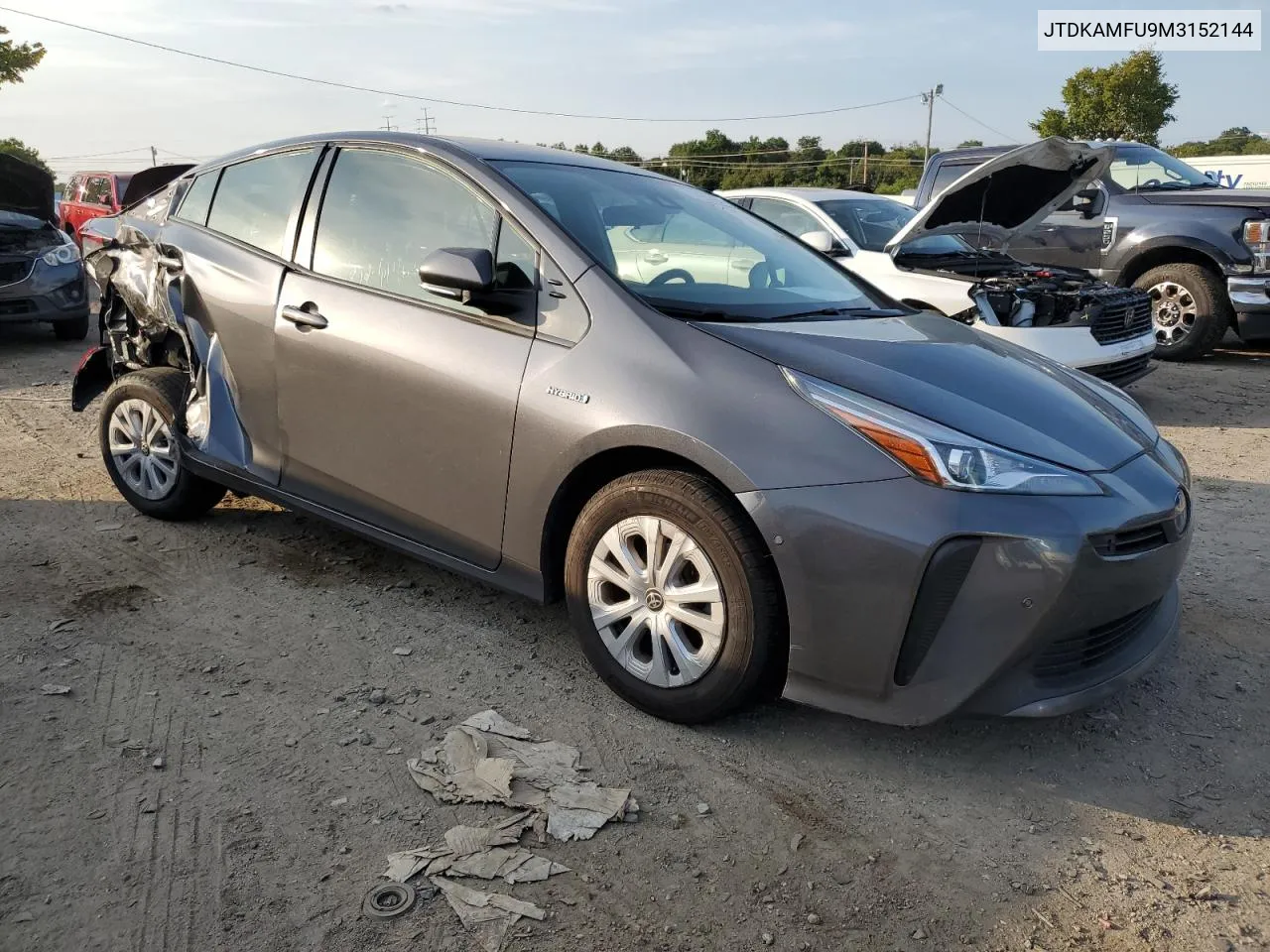 2021 Toyota Prius Special Edition VIN: JTDKAMFU9M3152144 Lot: 71423364