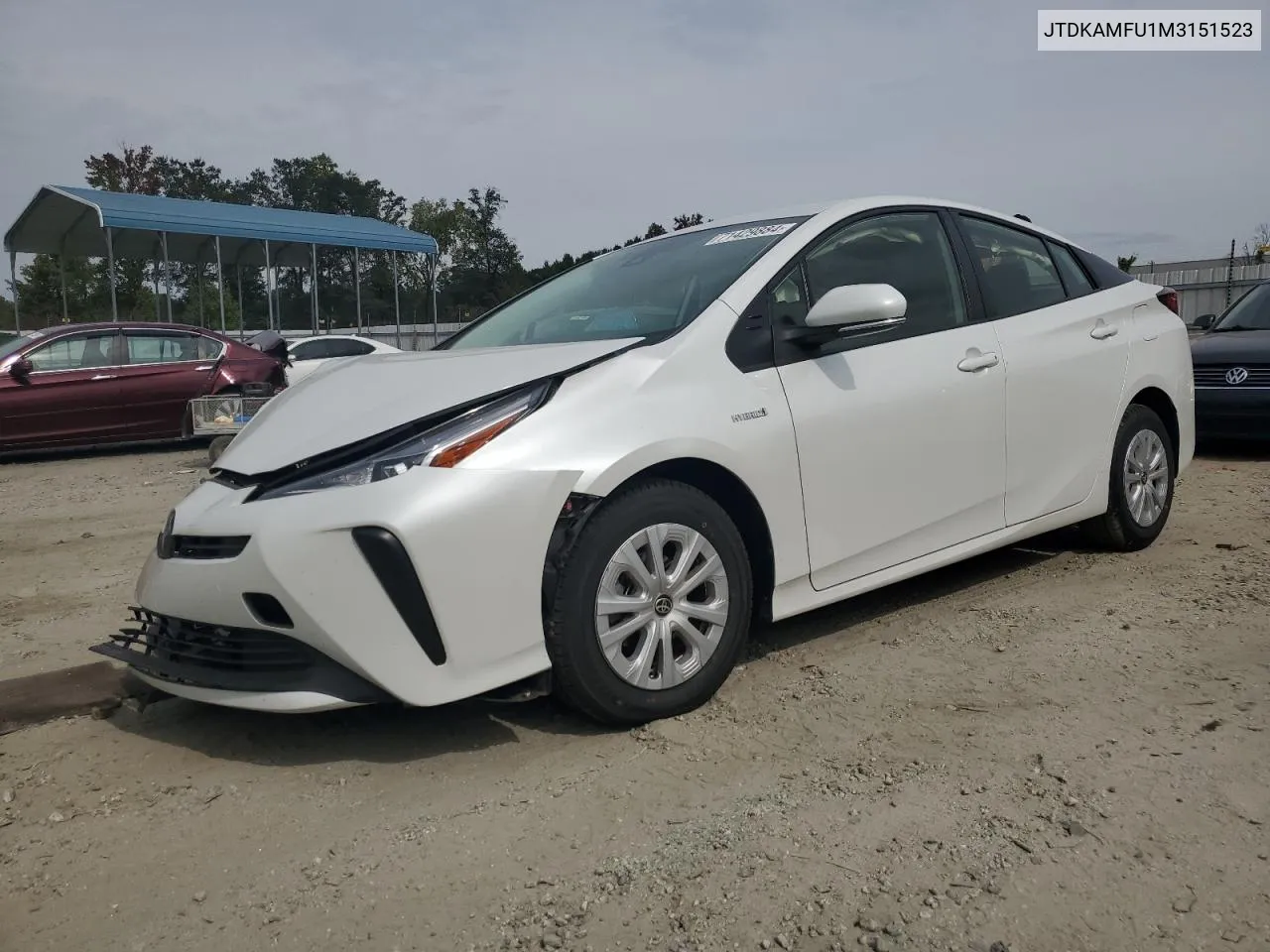 2021 Toyota Prius Special Edition VIN: JTDKAMFU1M3151523 Lot: 71429884