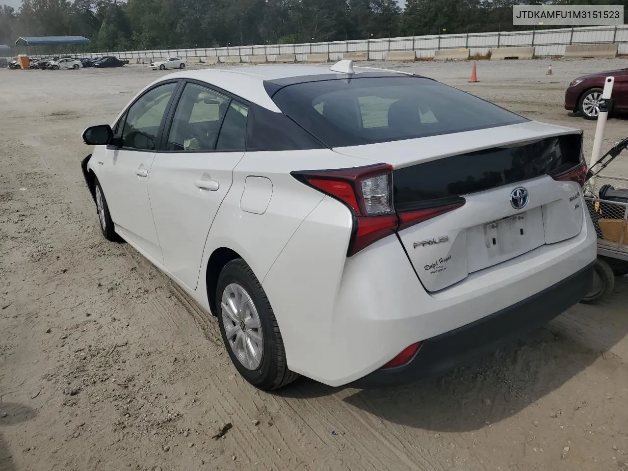 2021 Toyota Prius Special Edition VIN: JTDKAMFU1M3151523 Lot: 71429884