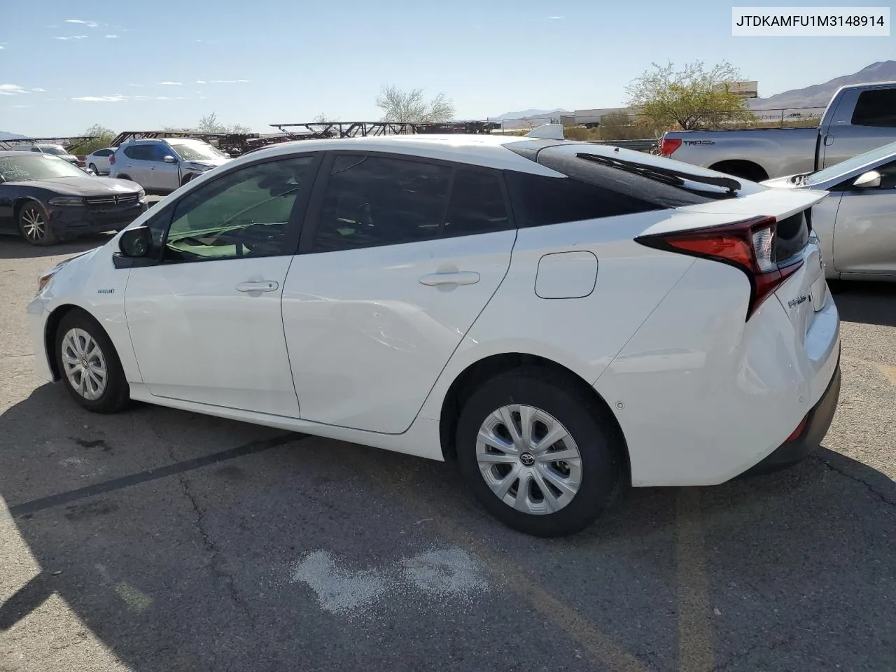 JTDKAMFU1M3148914 2021 Toyota Prius Special Edition