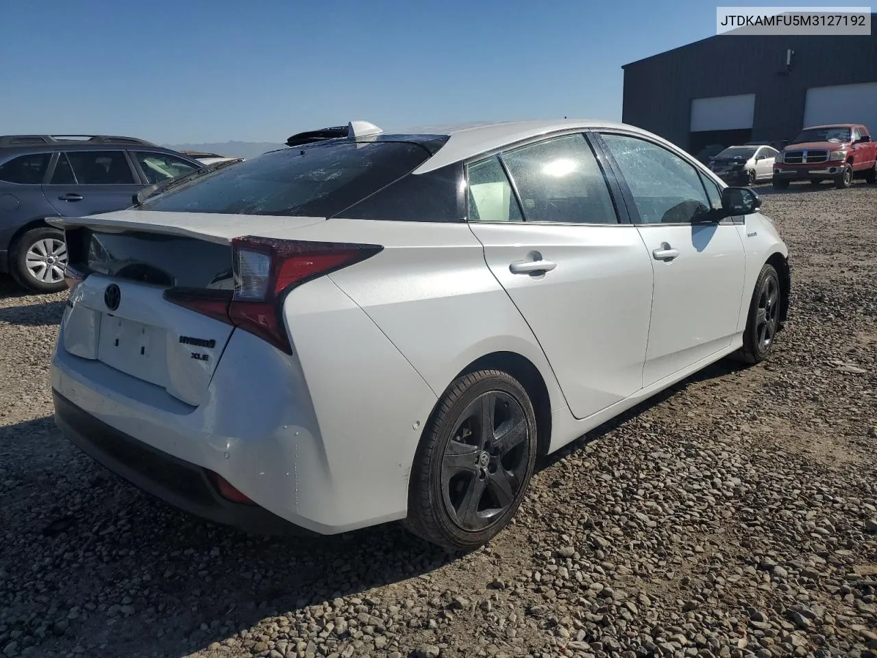 2021 Toyota Prius Special Edition VIN: JTDKAMFU5M3127192 Lot: 71626674