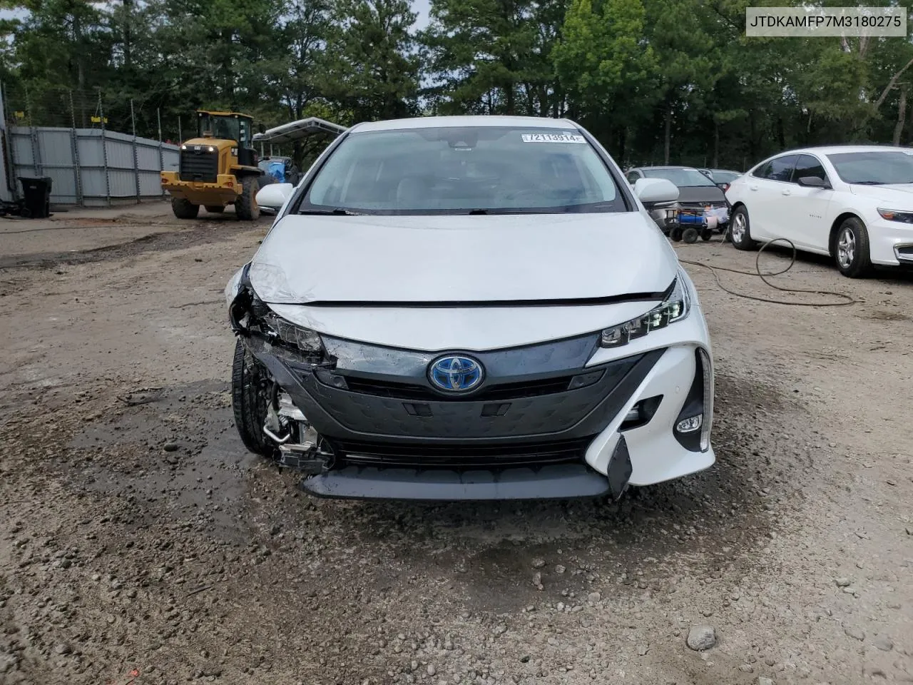 2021 Toyota Prius Prime Le VIN: JTDKAMFP7M3180275 Lot: 72113914