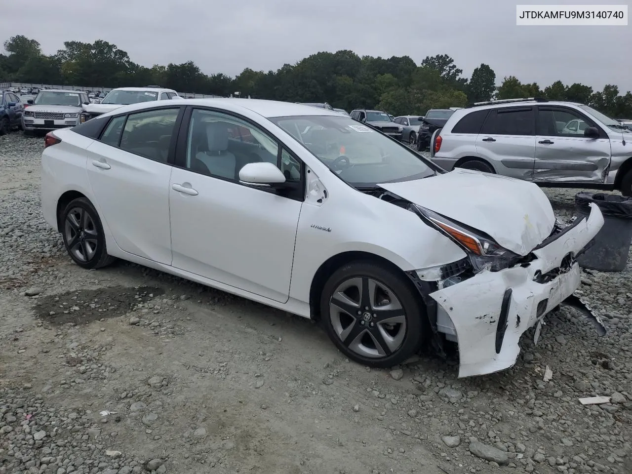 2021 Toyota Prius Special Edition VIN: JTDKAMFU9M3140740 Lot: 72652364