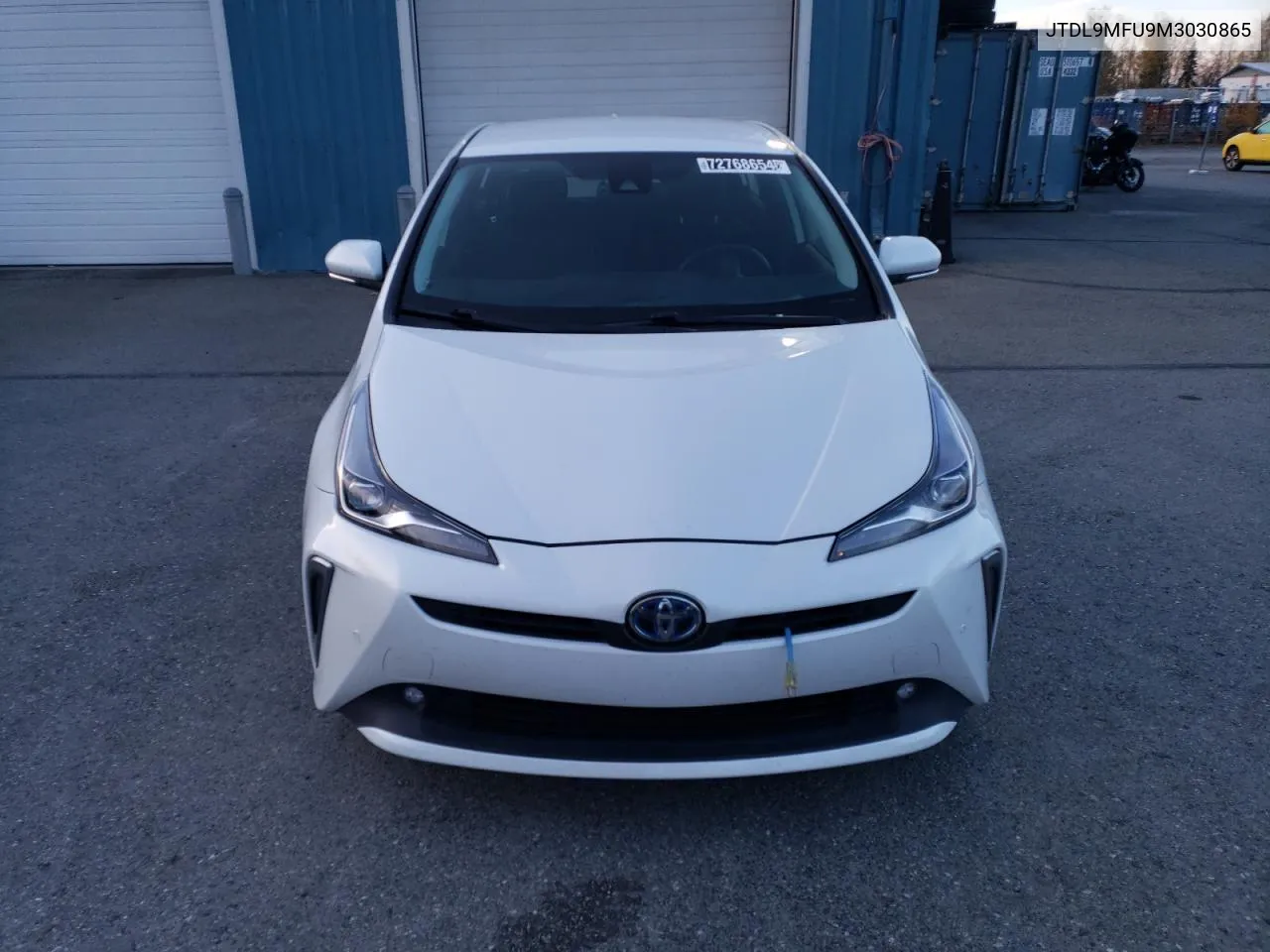 2021 Toyota Prius Le VIN: JTDL9MFU9M3030865 Lot: 72768654