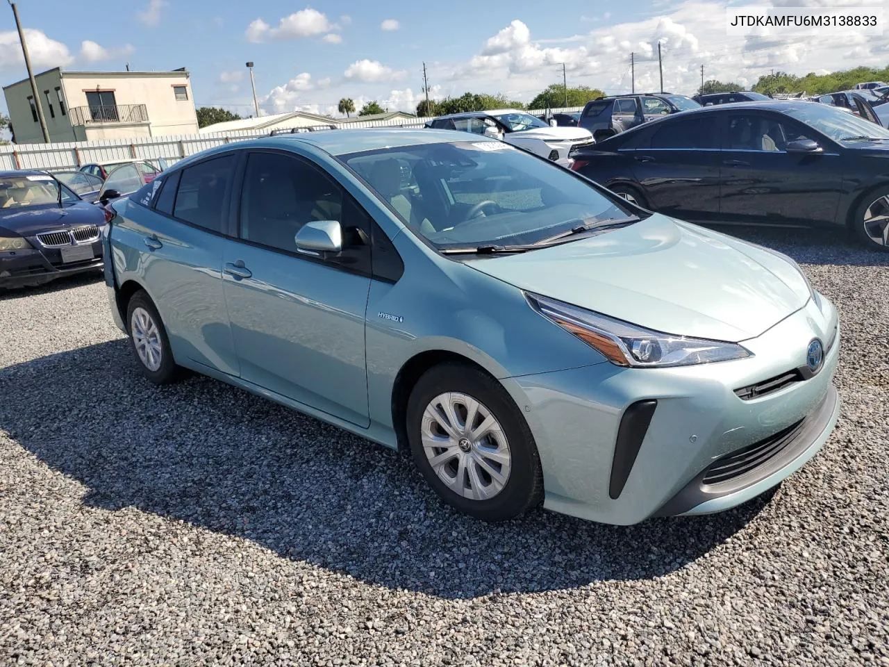 2021 Toyota Prius Special Edition VIN: JTDKAMFU6M3138833 Lot: 73878094