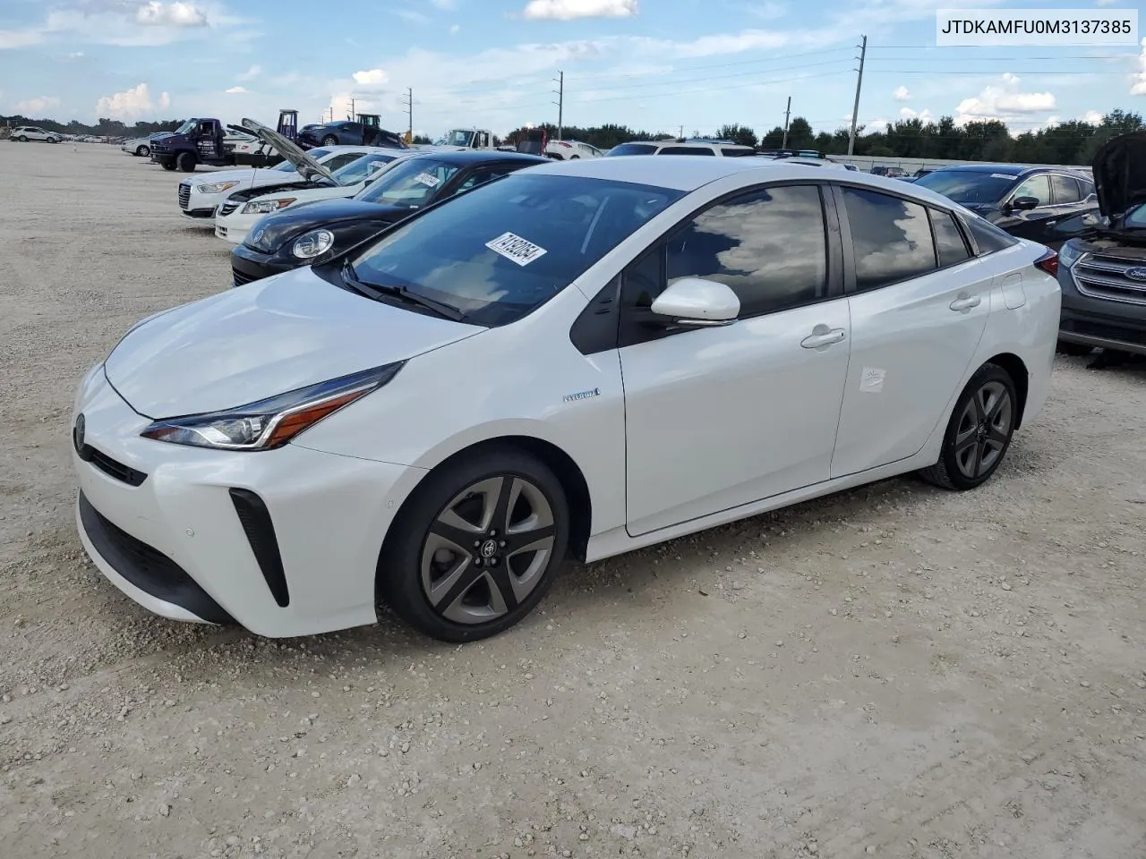 2021 Toyota Prius Special Edition VIN: JTDKAMFU0M3137385 Lot: 74192054