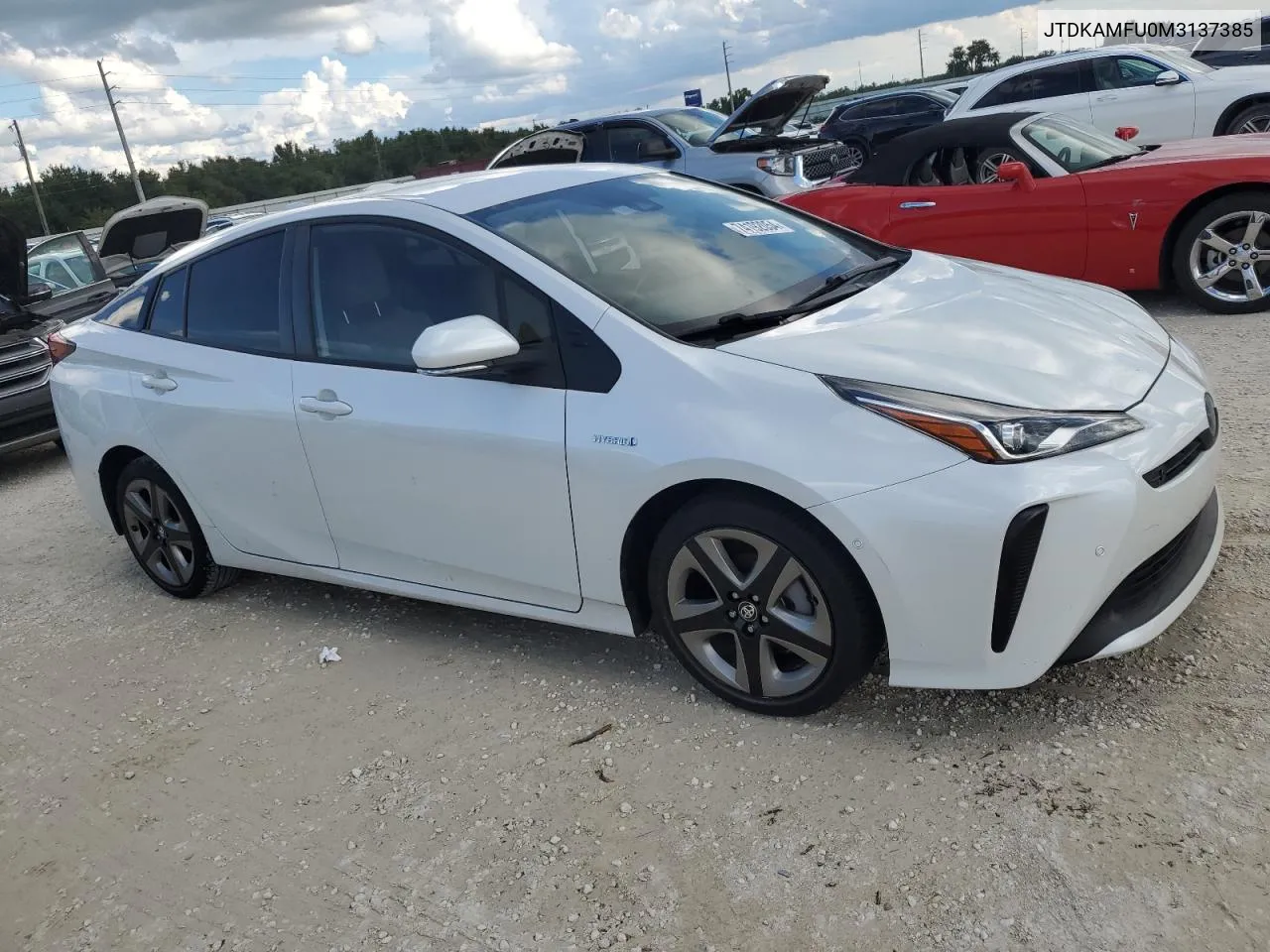 2021 Toyota Prius Special Edition VIN: JTDKAMFU0M3137385 Lot: 74192054