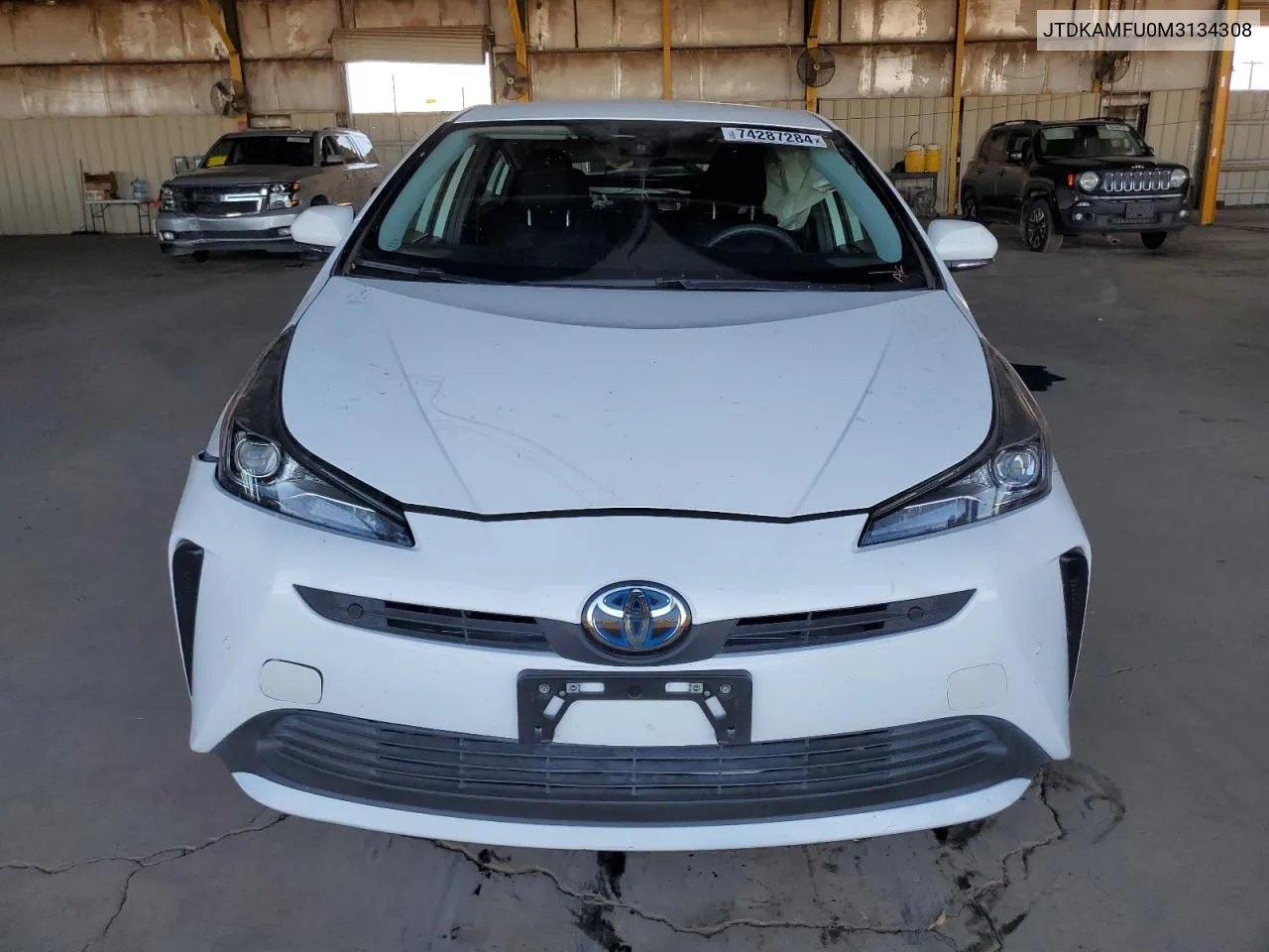 2021 Toyota Prius Special Edition VIN: JTDKAMFU0M3134308 Lot: 74287284