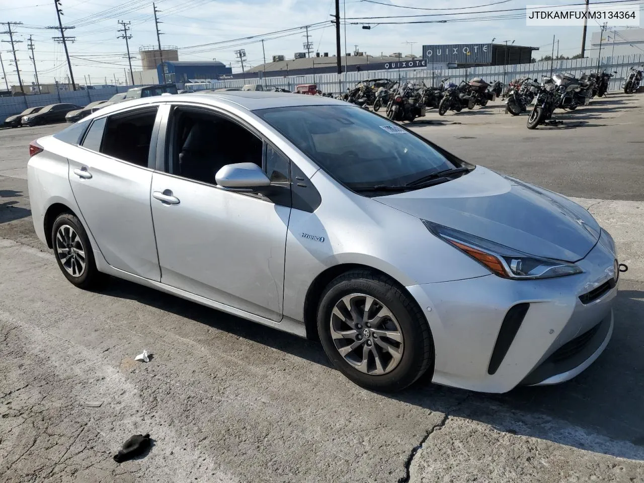 2021 Toyota Prius Special Edition VIN: JTDKAMFUXM3134364 Lot: 75007464