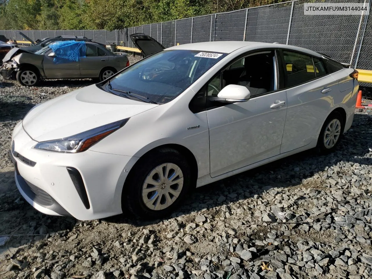 2021 Toyota Prius Special Edition VIN: JTDKAMFU9M3144044 Lot: 75026524