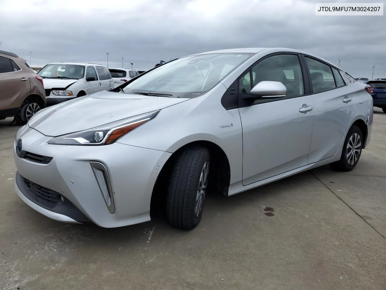 2021 Toyota Prius Le VIN: JTDL9MFU7M3024207 Lot: 75119754