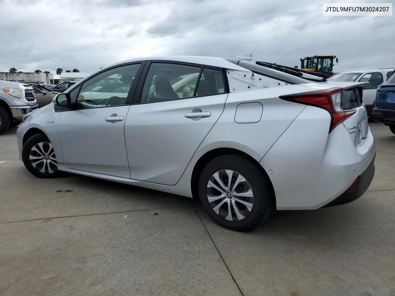 2021 Toyota Prius Le VIN: JTDL9MFU7M3024207 Lot: 75119754