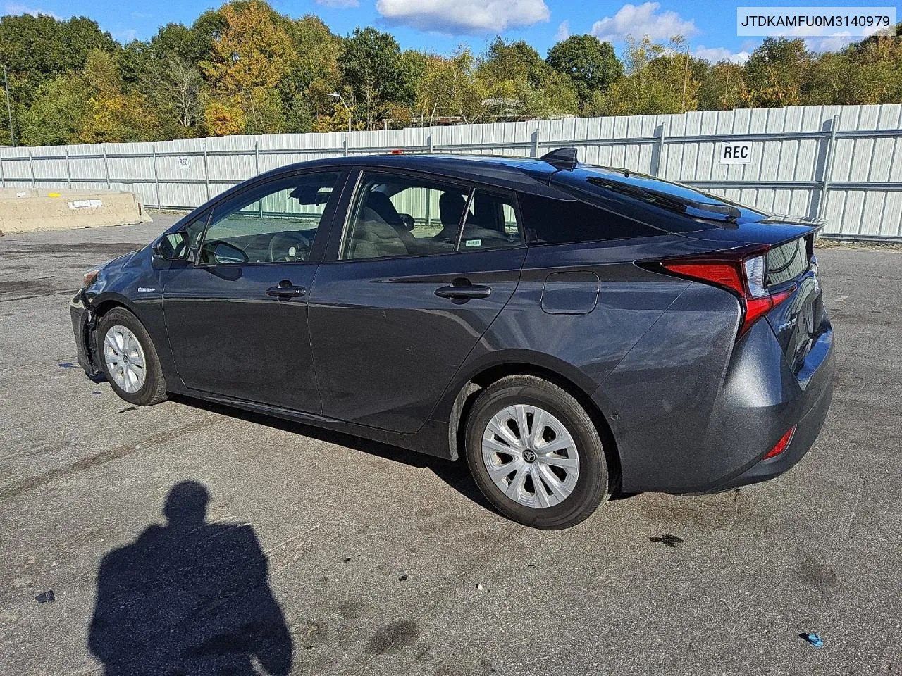 JTDKAMFU0M3140979 2021 Toyota Prius Special Edition