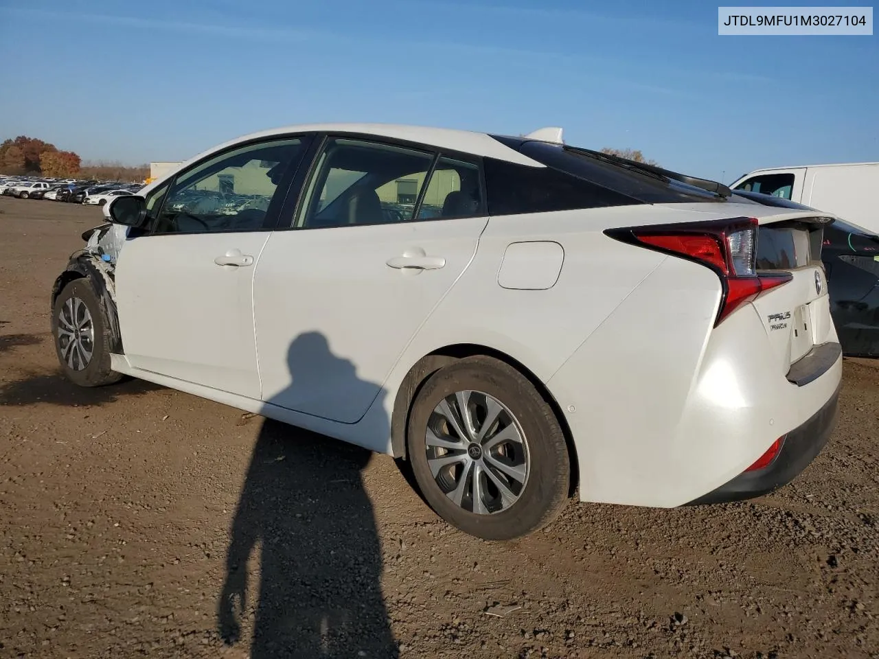 2021 Toyota Prius Le VIN: JTDL9MFU1M3027104 Lot: 76051814