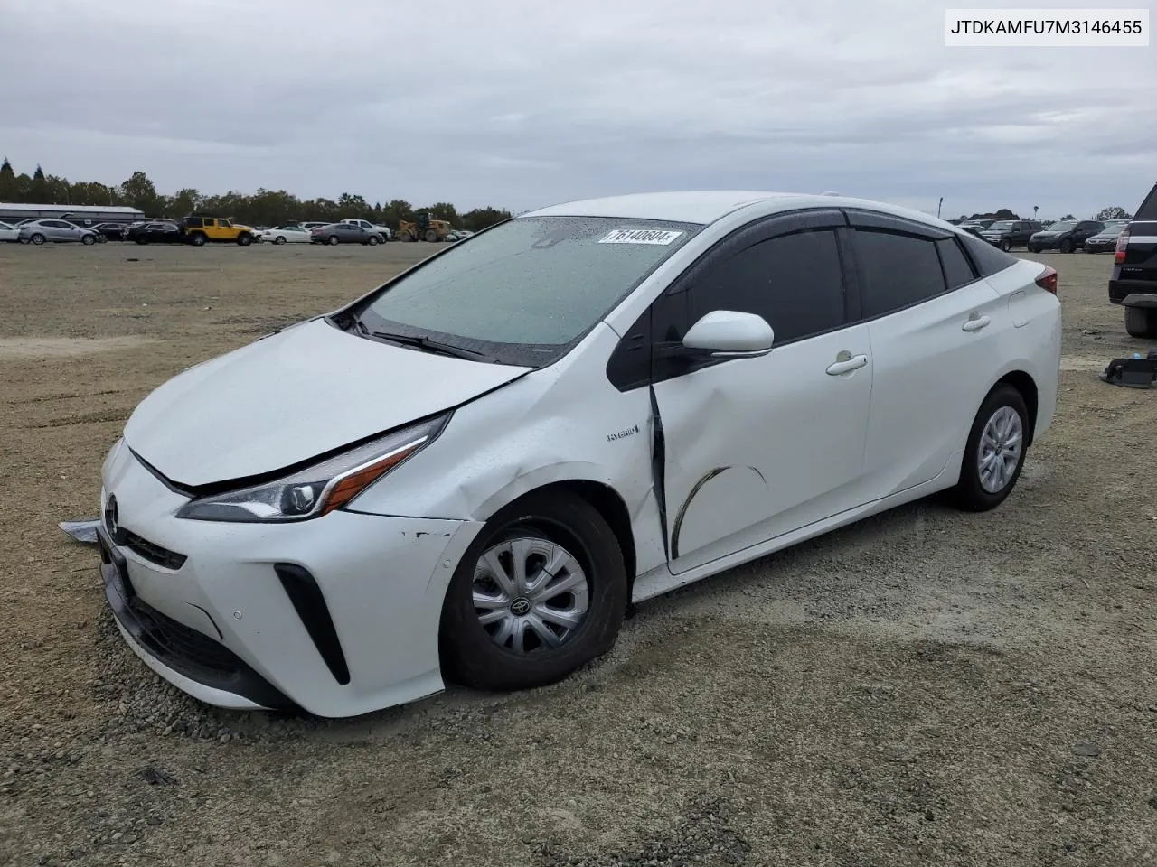 2021 Toyota Prius Special Edition VIN: JTDKAMFU7M3146455 Lot: 76140604