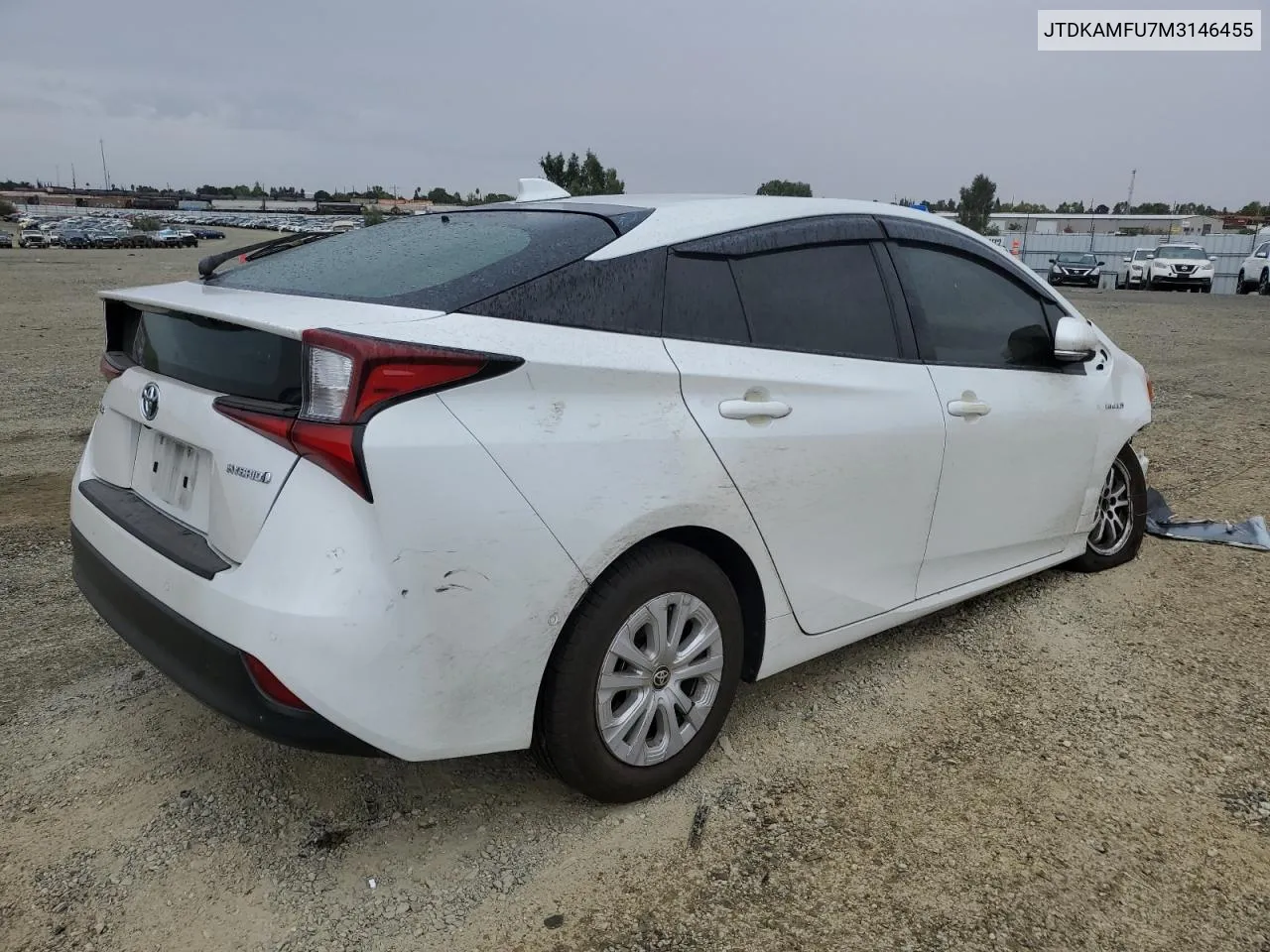 2021 Toyota Prius Special Edition VIN: JTDKAMFU7M3146455 Lot: 76140604