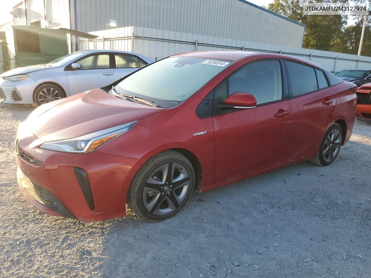 2021 Toyota Prius Special Edition VIN: JTDKAMFU2M3127974 Lot: 76284914