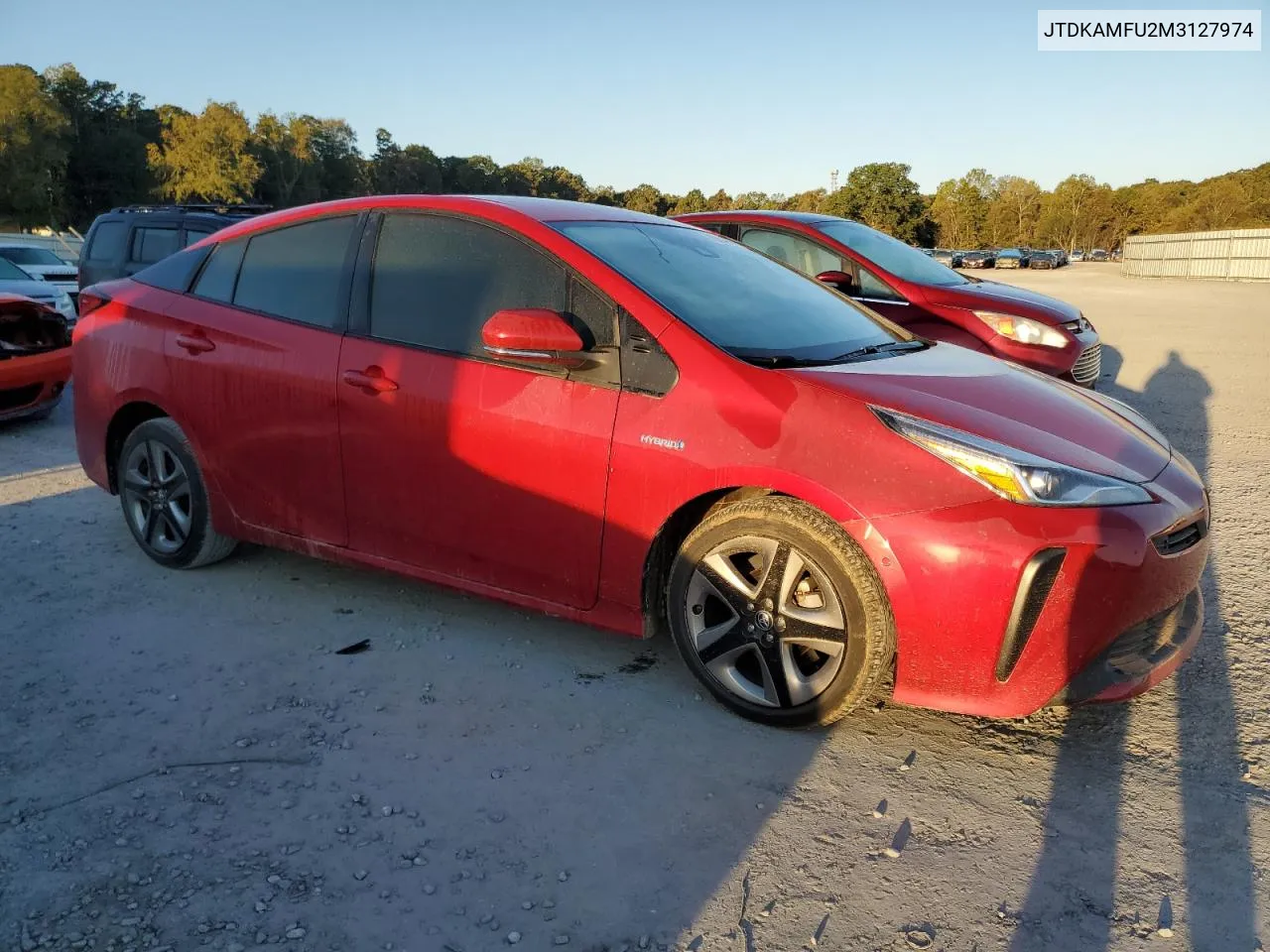 2021 Toyota Prius Special Edition VIN: JTDKAMFU2M3127974 Lot: 76284914