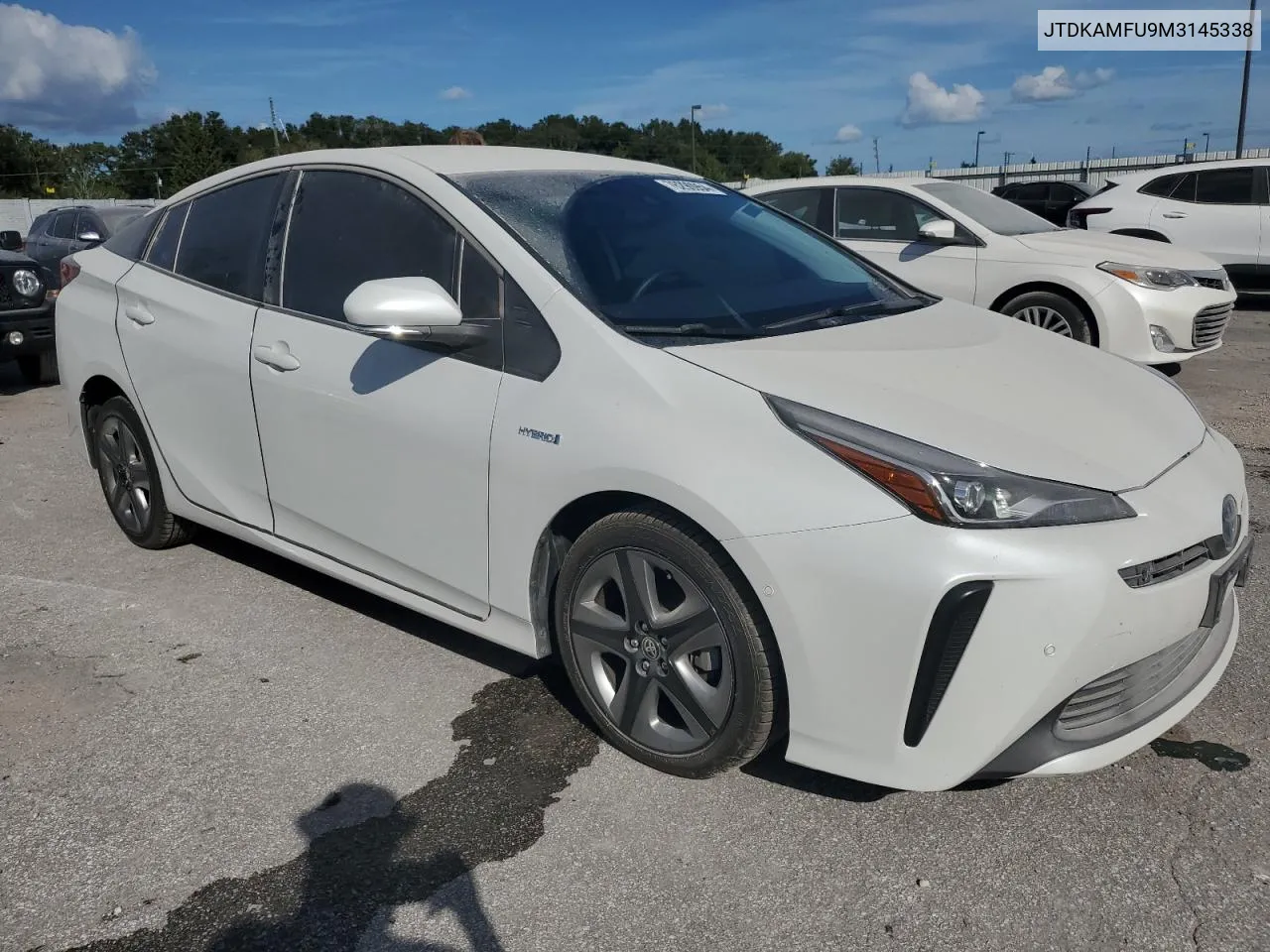 2021 Toyota Prius Special Edition VIN: JTDKAMFU9M3145338 Lot: 76290954