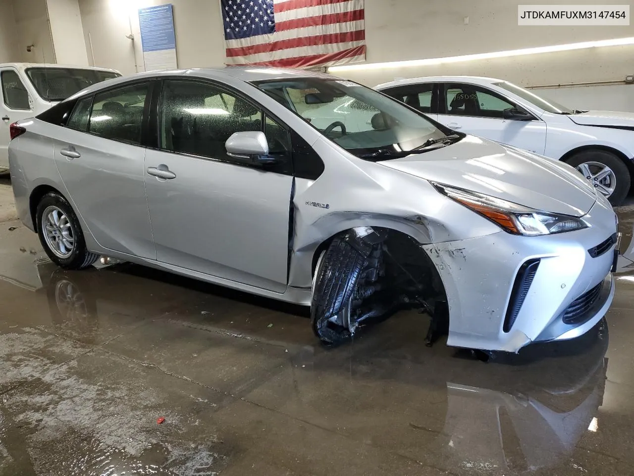 2021 Toyota Prius Special Edition VIN: JTDKAMFUXM3147454 Lot: 76514824