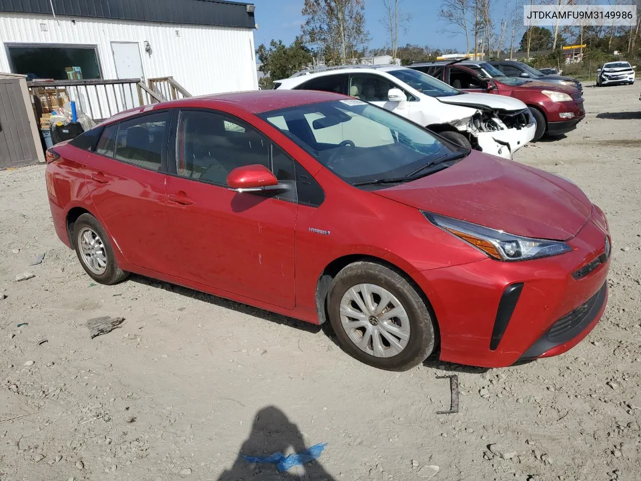 2021 Toyota Prius Special Edition VIN: JTDKAMFU9M3149986 Lot: 77318904