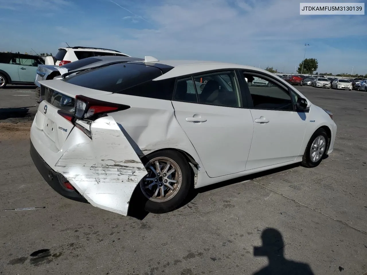 2021 Toyota Prius Special Edition VIN: JTDKAMFU5M3130139 Lot: 77420654