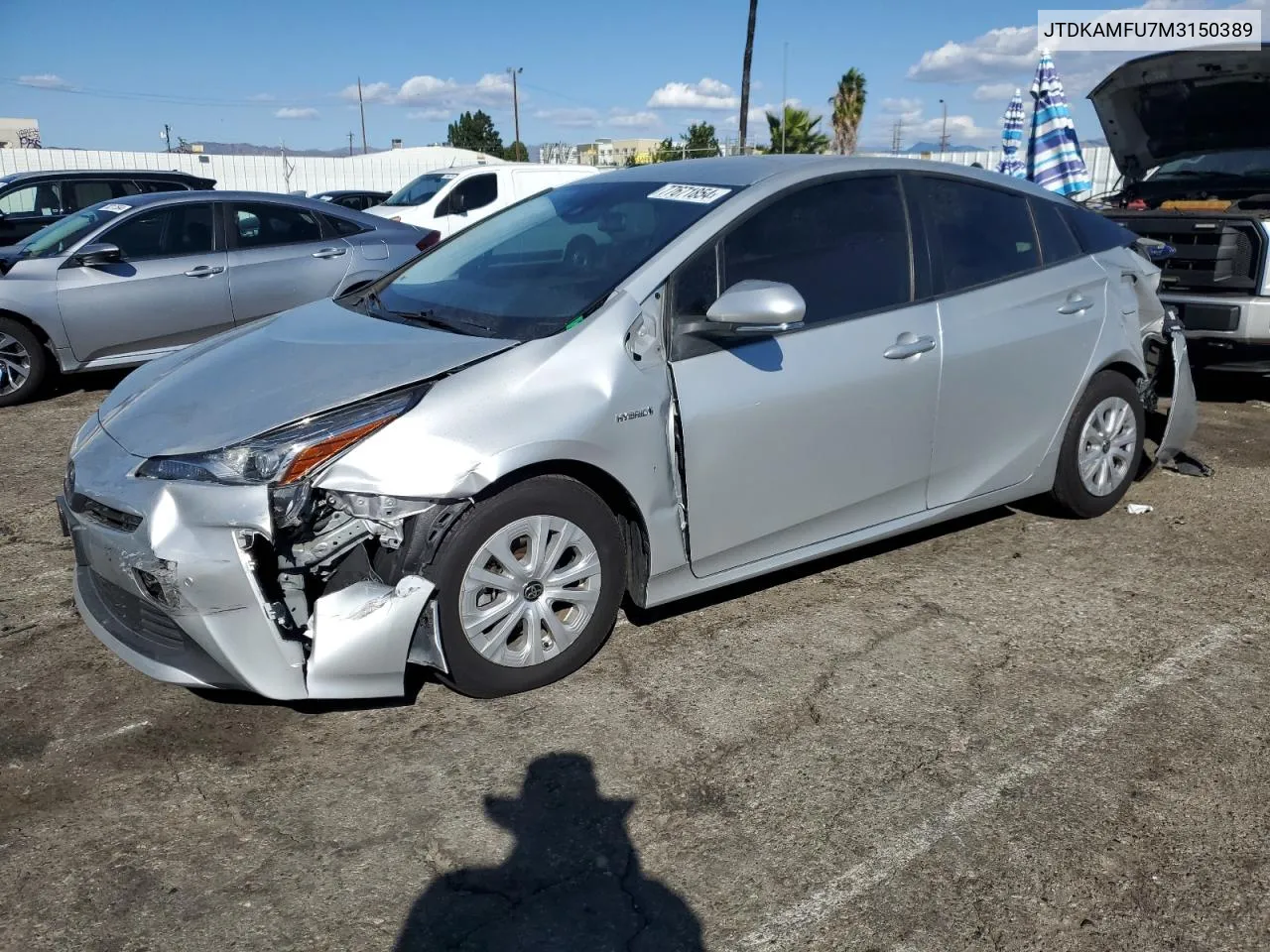 JTDKAMFU7M3150389 2021 Toyota Prius Special Edition