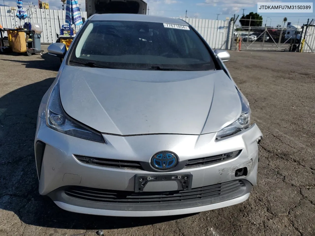 2021 Toyota Prius Special Edition VIN: JTDKAMFU7M3150389 Lot: 77671854