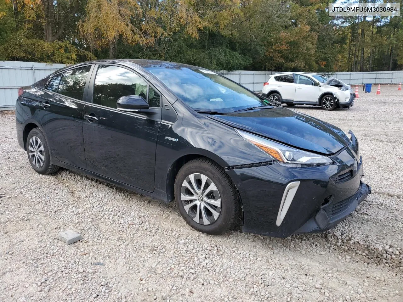 2021 Toyota Prius Le VIN: JTDL9MFU6M3030984 Lot: 78014184