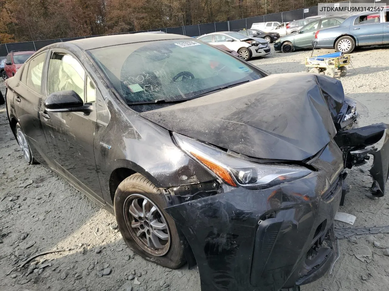 2021 Toyota Prius Special Edition VIN: JTDKAMFU9M3142567 Lot: 78155704