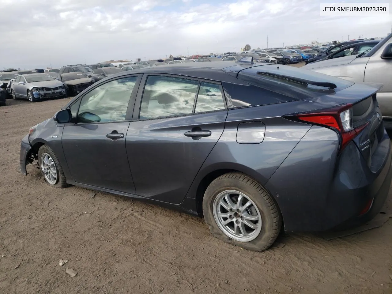 JTDL9MFU8M3023390 2021 Toyota Prius Le