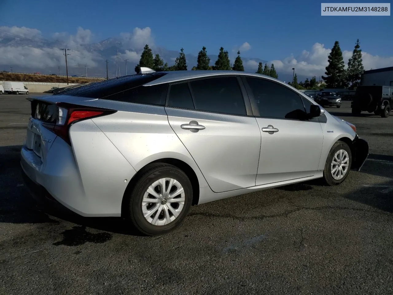 2021 Toyota Prius Special Edition VIN: JTDKAMFU2M3148288 Lot: 78341994