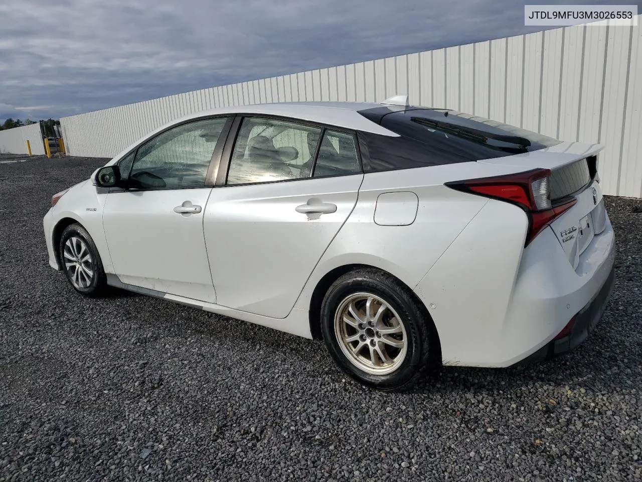 2021 Toyota Prius Le VIN: JTDL9MFU3M3026553 Lot: 80142214