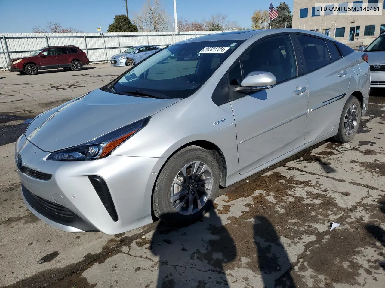 2021 Toyota Prius Special Edition VIN: JTDKAMFU5M3140461 Lot: 80784784