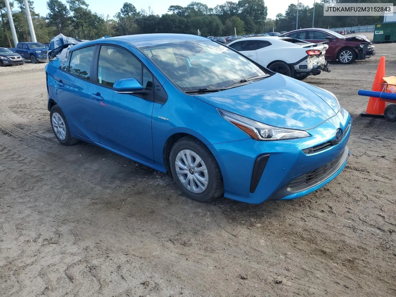 2021 Toyota Prius Special Edition VIN: JTDKAMFU2M3152843 Lot: 81236374