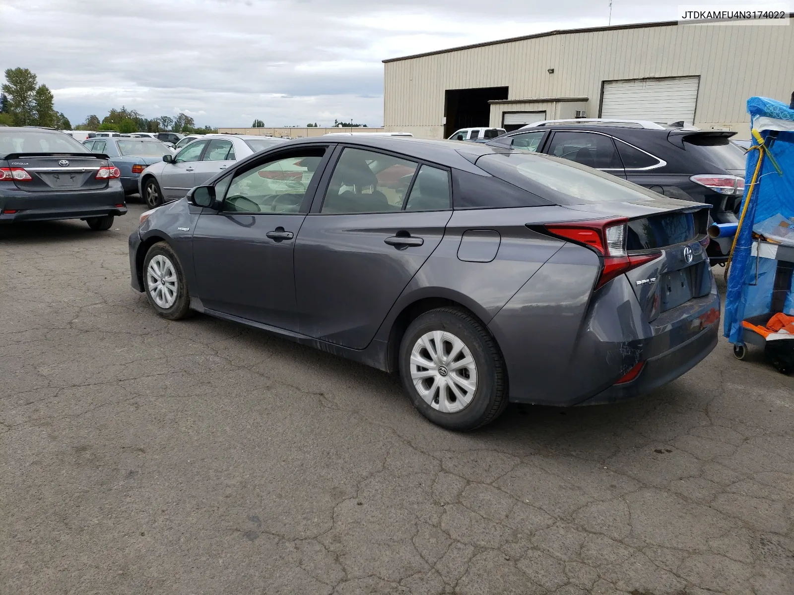 2022 Toyota Prius Night Shade VIN: JTDKAMFU4N3174022 Lot: 52110294