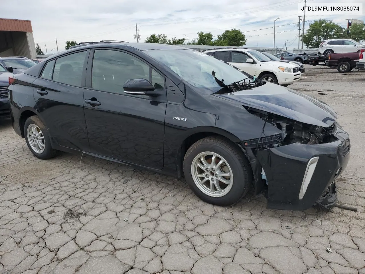 2022 Toyota Prius Le VIN: JTDL9MFU1N3035074 Lot: 61460294