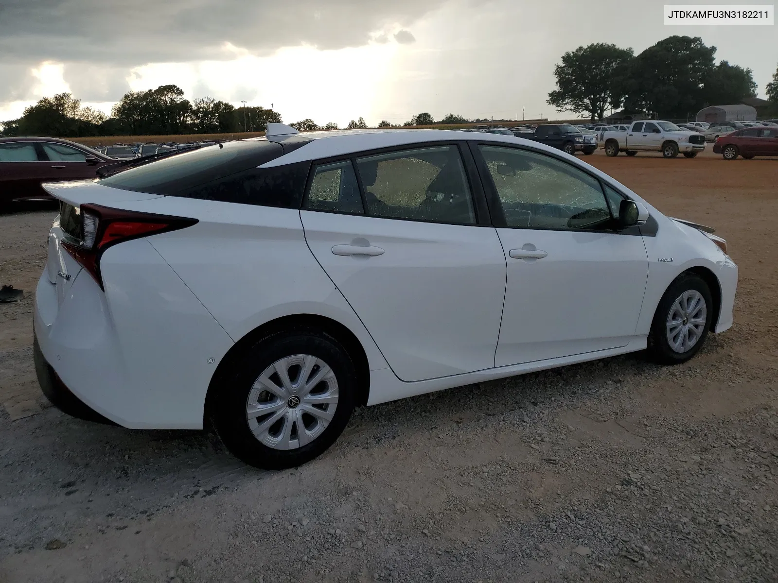 2022 Toyota Prius Night Shade VIN: JTDKAMFU3N3182211 Lot: 62301194