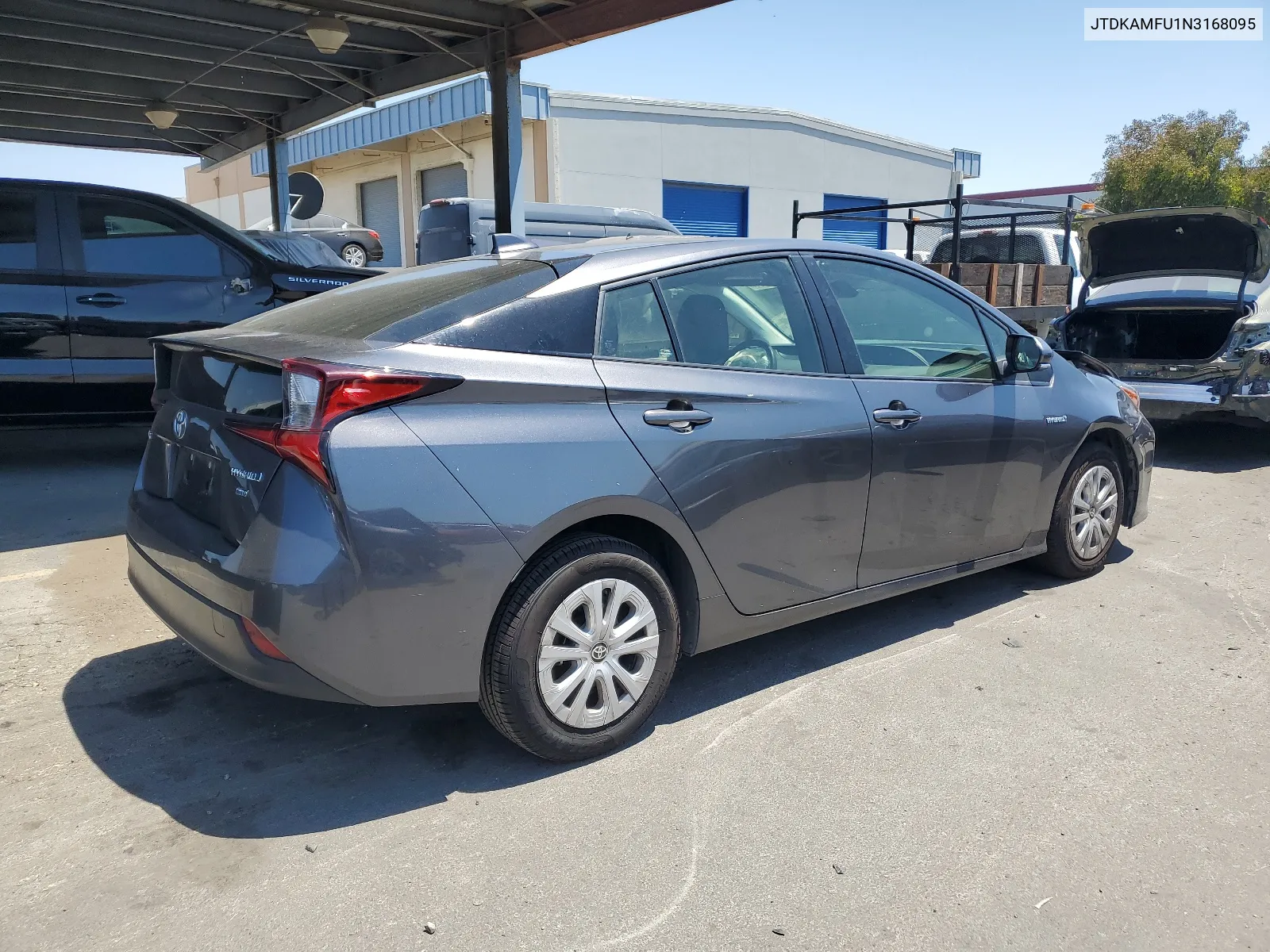 2022 Toyota Prius Night Shade VIN: JTDKAMFU1N3168095 Lot: 64301124