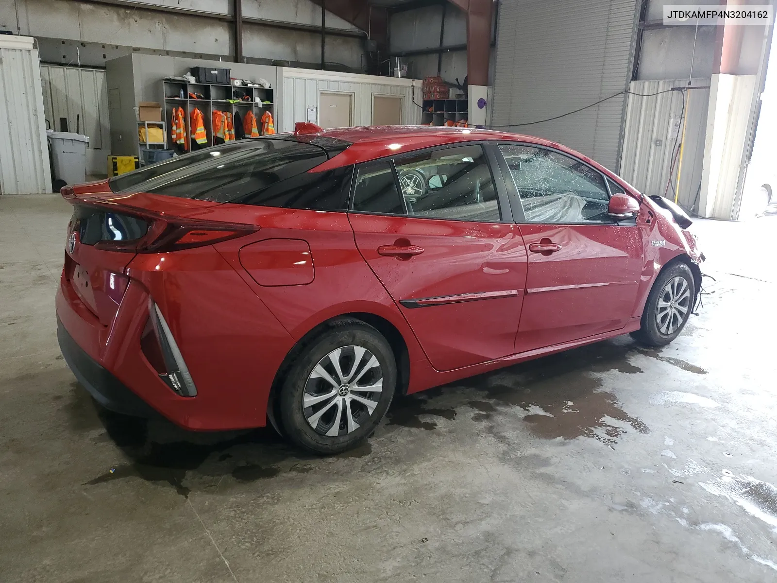 2022 Toyota Prius Prime Le VIN: JTDKAMFP4N3204162 Lot: 65438384