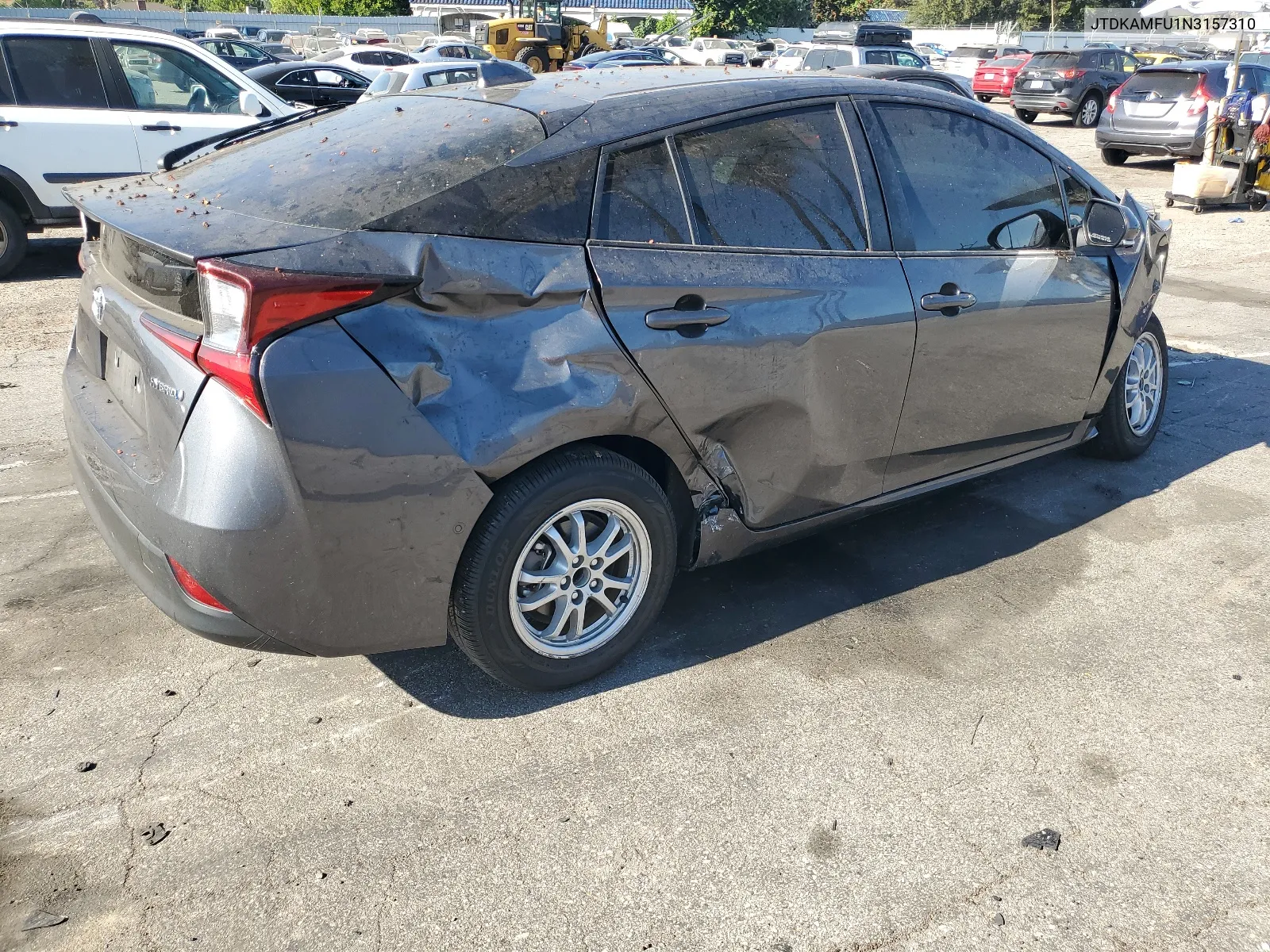 2022 Toyota Prius Night Shade VIN: JTDKAMFU1N3157310 Lot: 66937144