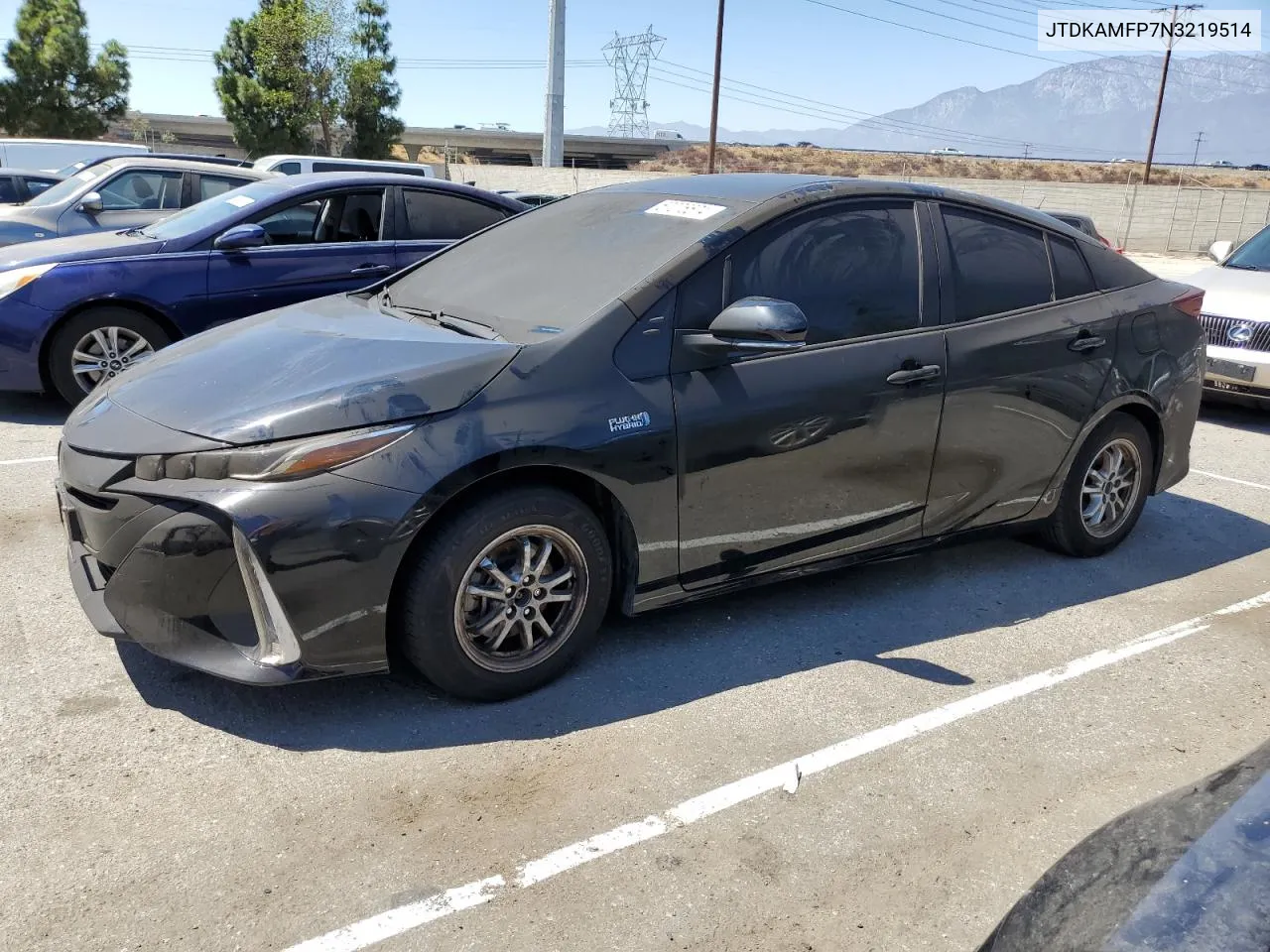 2022 Toyota Prius Prime Le VIN: JTDKAMFP7N3219514 Lot: 67076574