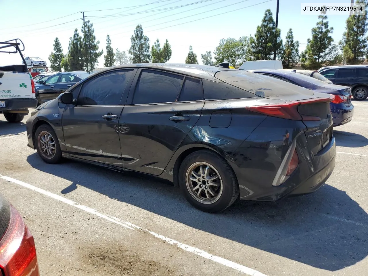 2022 Toyota Prius Prime Le VIN: JTDKAMFP7N3219514 Lot: 67076574