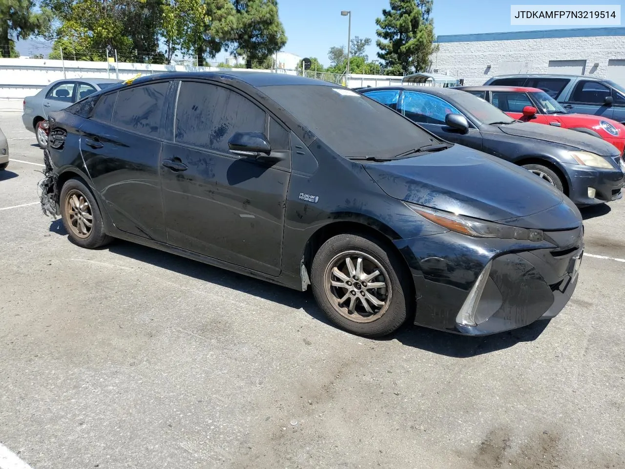 2022 Toyota Prius Prime Le VIN: JTDKAMFP7N3219514 Lot: 67076574