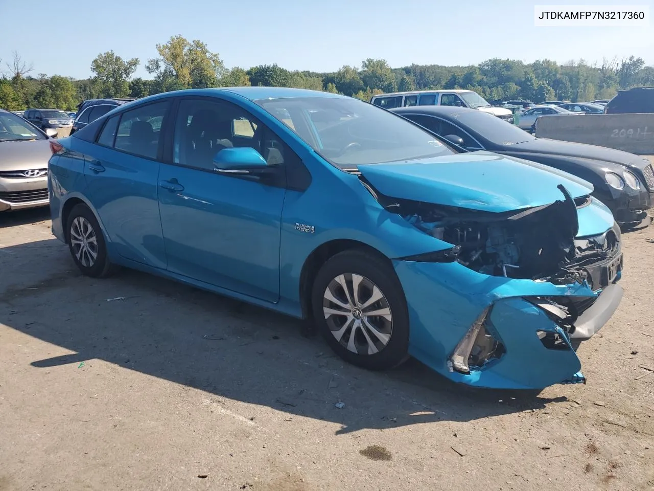 JTDKAMFP7N3217360 2022 Toyota Prius Prime Le