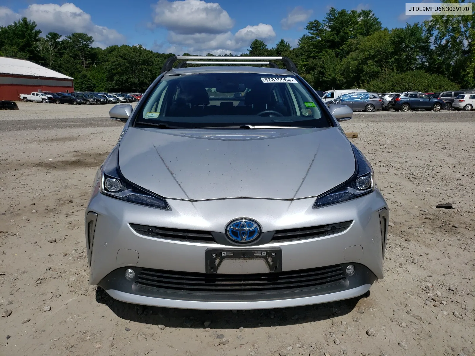 2022 Toyota Prius Le VIN: JTDL9MFU6N3039170 Lot: 68319964