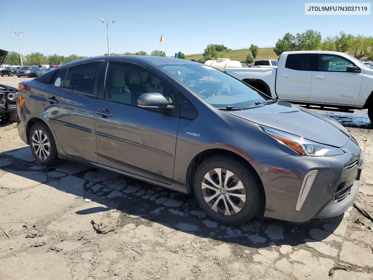 2022 Toyota Prius Le VIN: JTDL9MFU7N3037119 Lot: 69156674