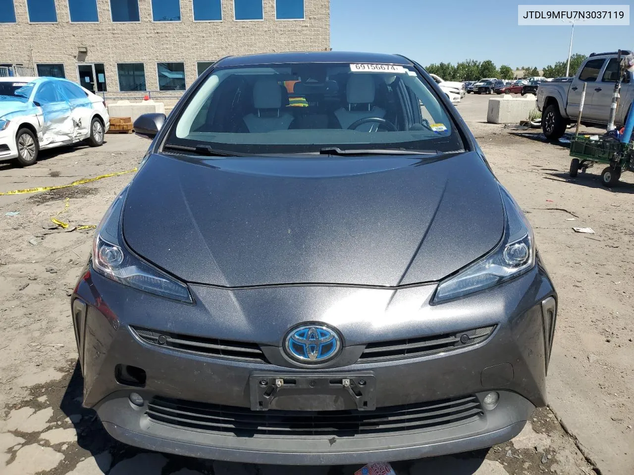 2022 Toyota Prius Le VIN: JTDL9MFU7N3037119 Lot: 69156674